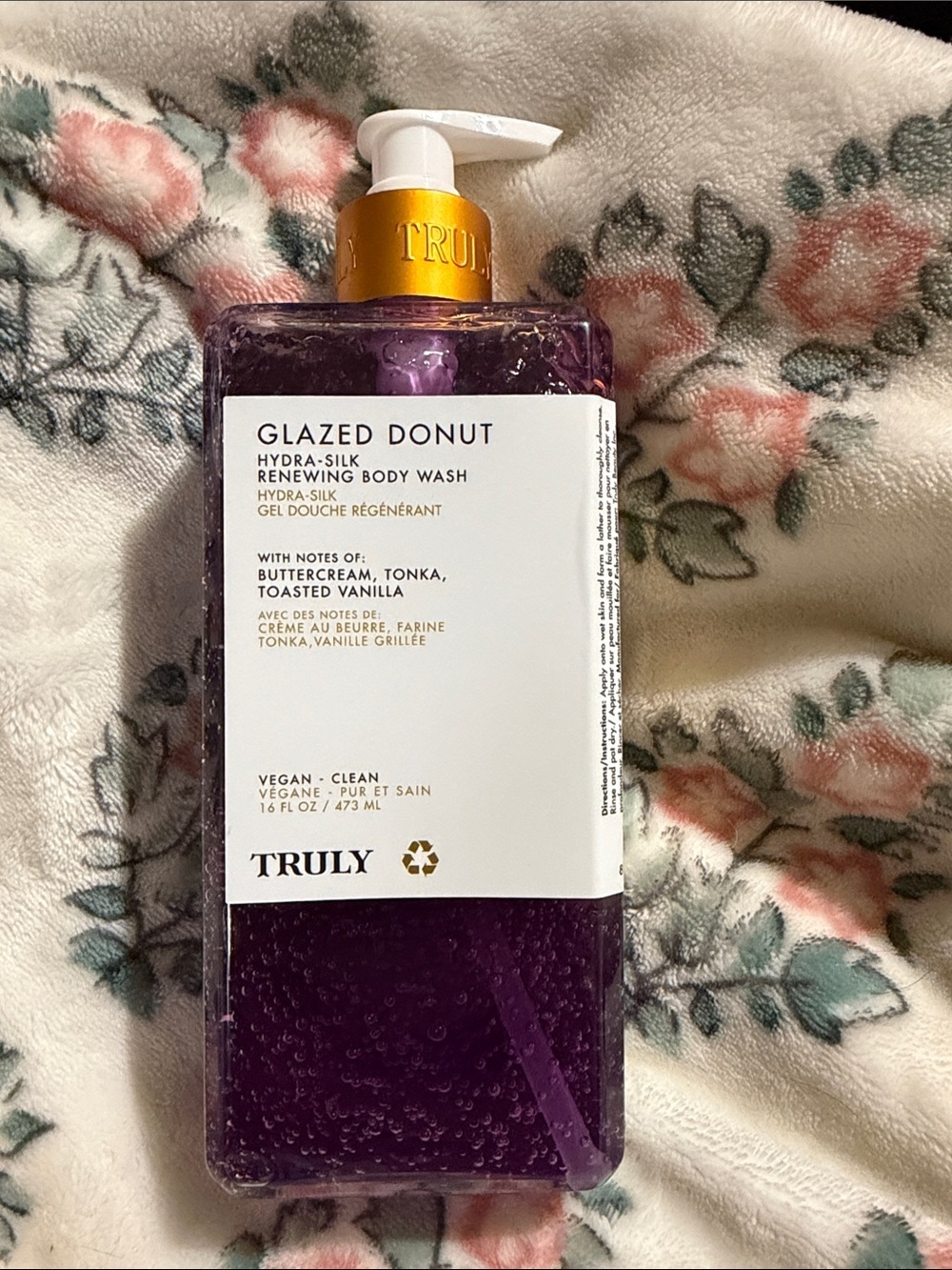 TRULY Glazed Donut Hydra-Silk Renewing Body Wash